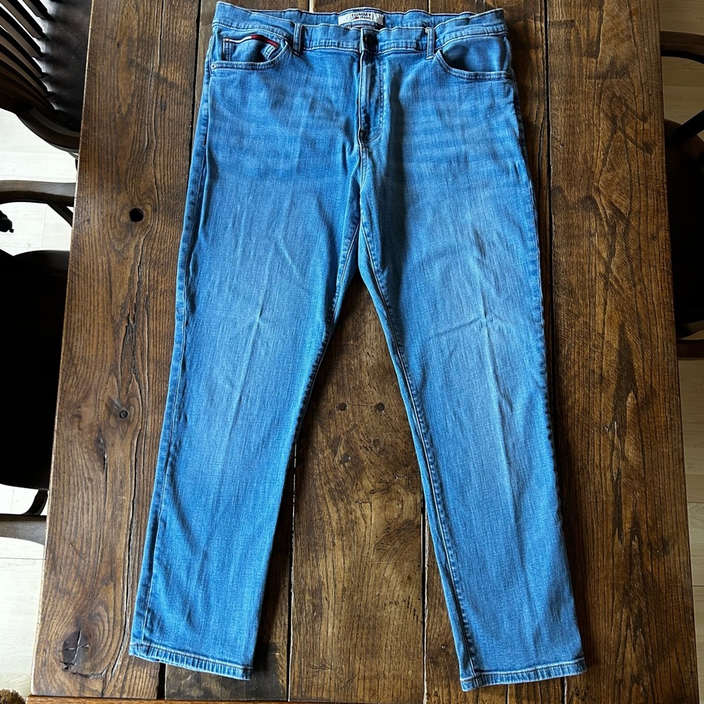 Tommy Jeans Men's Slim Blue Jeans 38x30 with Stretch EXCELLENT